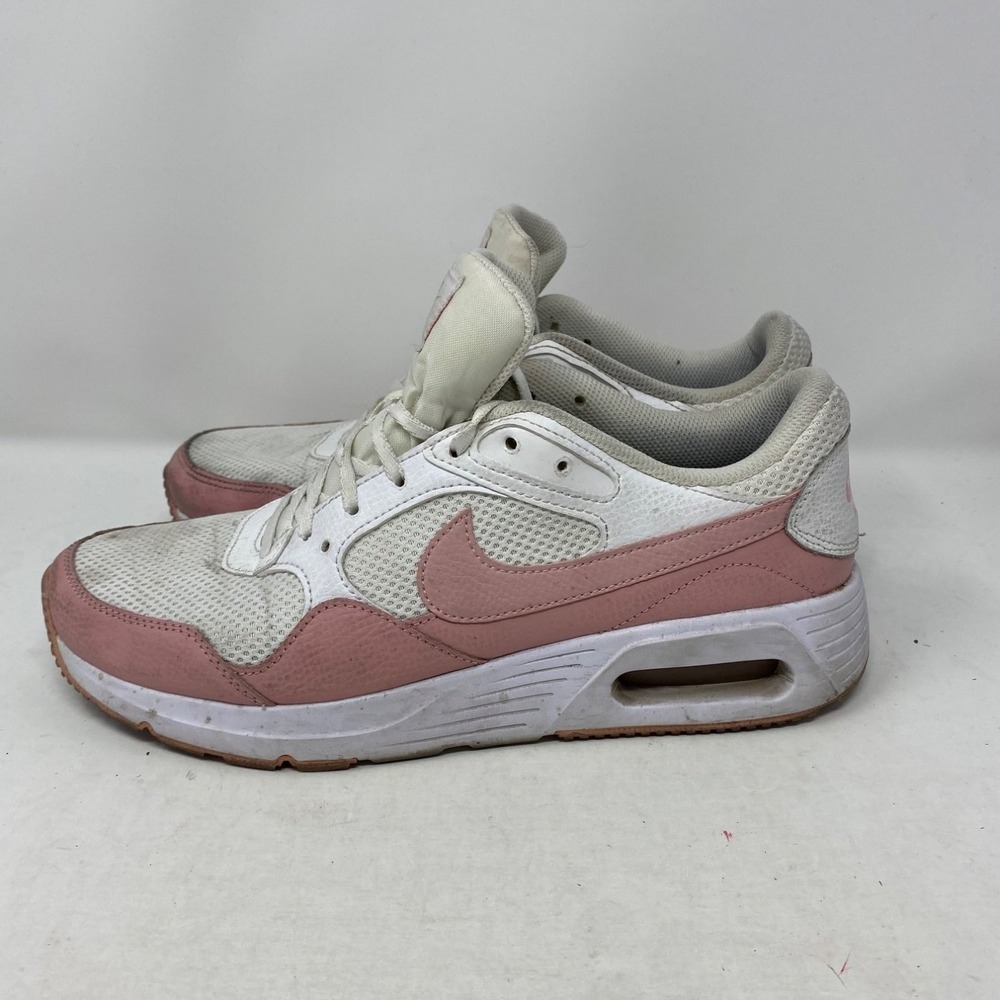 Nike Air Max SC Womens Sneakers US 11 White Pink Leather Athletic CW4554-102